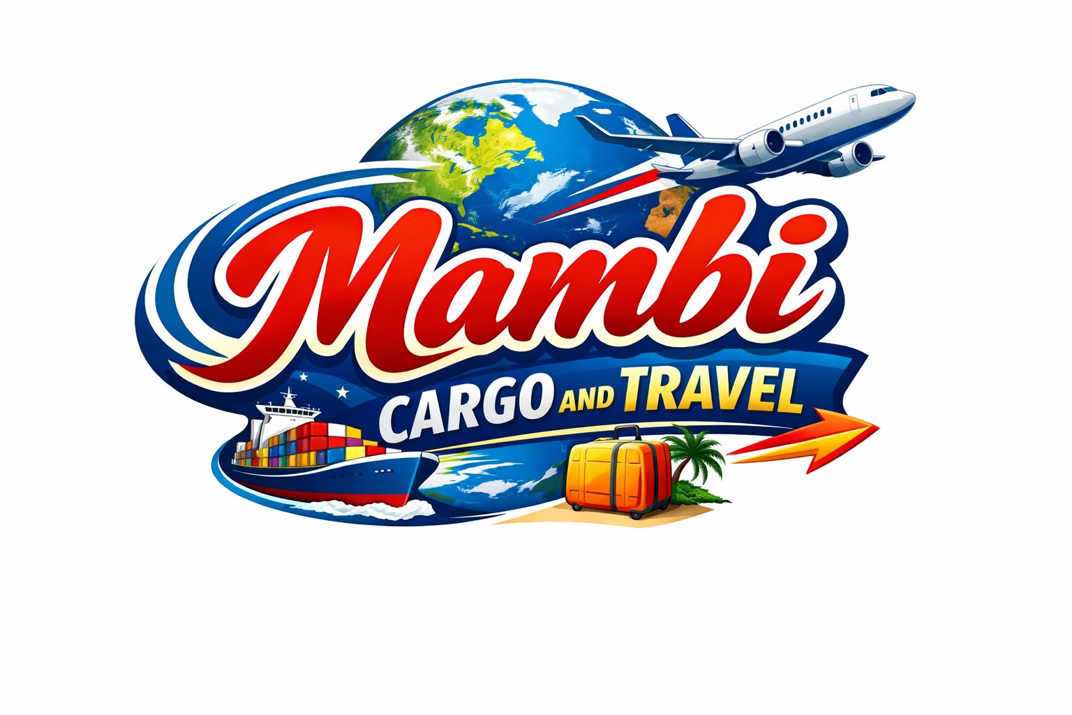 Mambi Cargo and Travel Logo